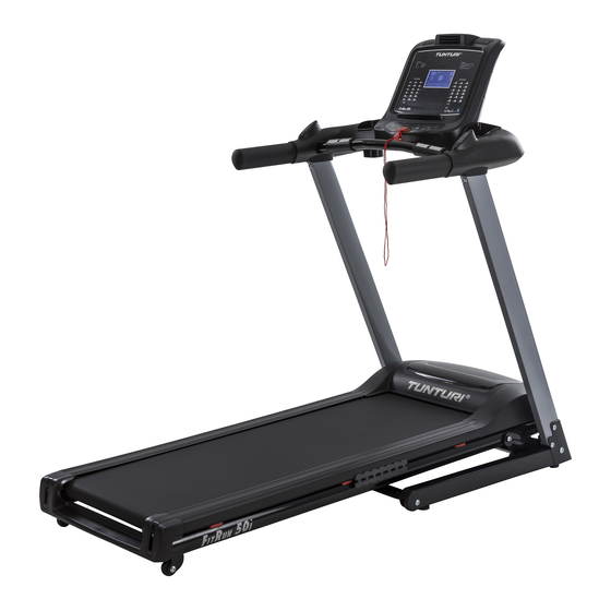 Tunturi FitRun 50i User Manual