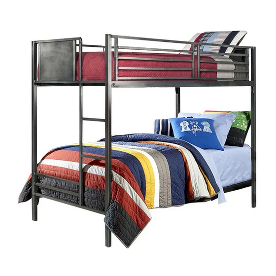 Hillsdale Furniture Urban Quarters 101815-104785 Instructions