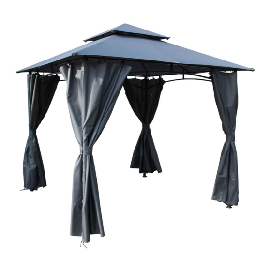 Royalcraft Cambridge Gazebo 2.75x2.75m Assembly Instructions Manual