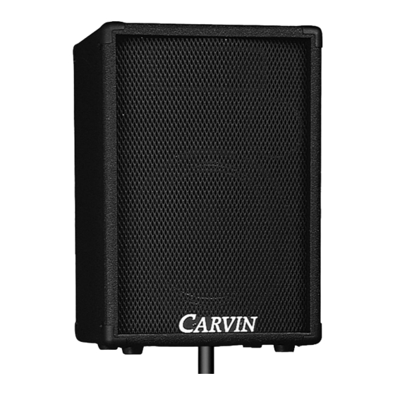 CARVIN StageMate S400D Operating Manual