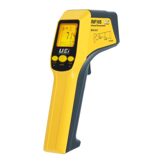 UEi INF165 Instruction Manual