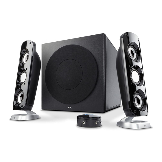 Cyber Acoustics CA-3908 Owner's Manual