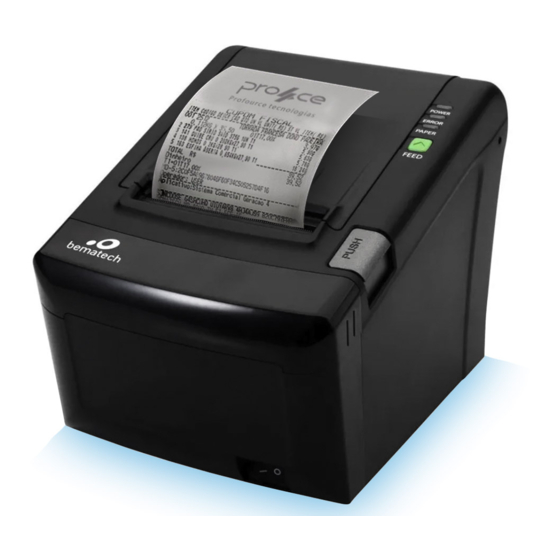 Bematech MP-2500 TH User Manual