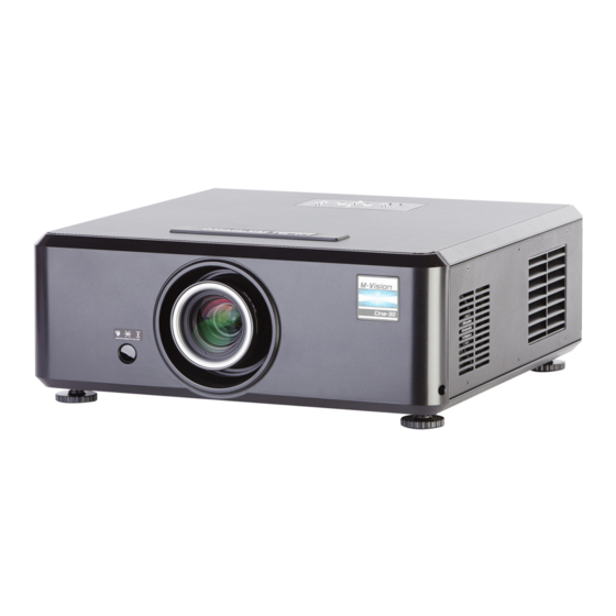 Digital Projection M-Vision Cine 400 3D series User Manual