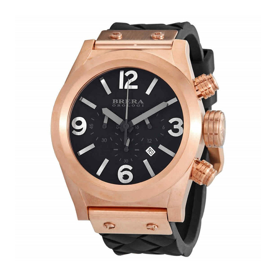 BRERA CLASSICO CHRONO Manual