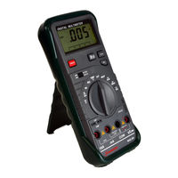 Mastech MAS345 Operator's Instruction Manual