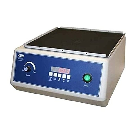 LW Scientific Digital Rotator Instruction Manual