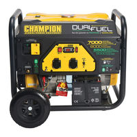 Champion 7500 E2 DF Owner's Manual & Operating Instructions