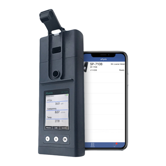 Pyxis SP-710B User Manual