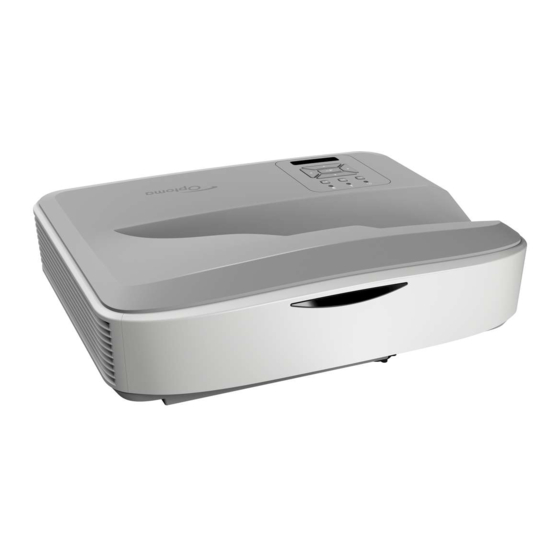 Optoma ZU500USTe User Manual