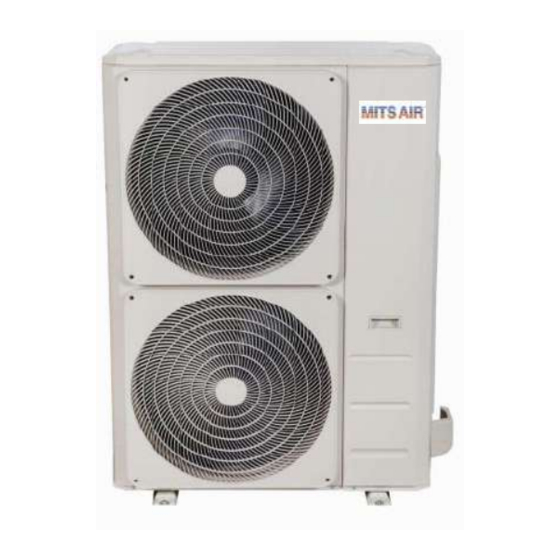 MITS AIR MOB30-12HFN1-MSOW Installation & Service Manual