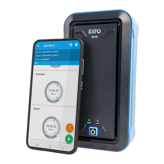 EXFO EX10 User Manual