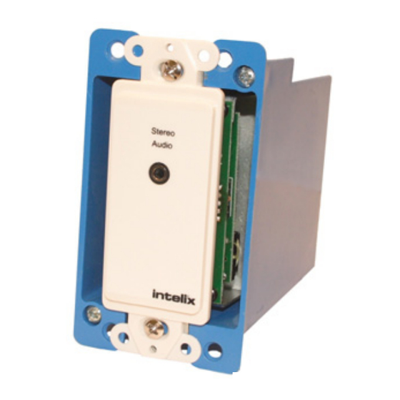 Intelix AVO-A2-MINI-WP-F Installation Manual