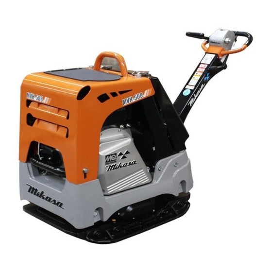 MULTIQUIP Mikasa MVH508DE Operation Manual