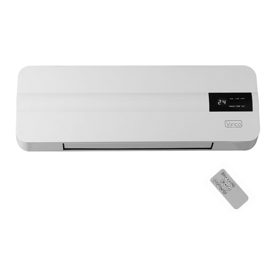 Vinco PTC-3017L-E User Instructions