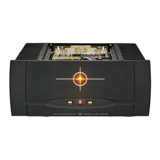 Coda 40.0 Operation Manual
