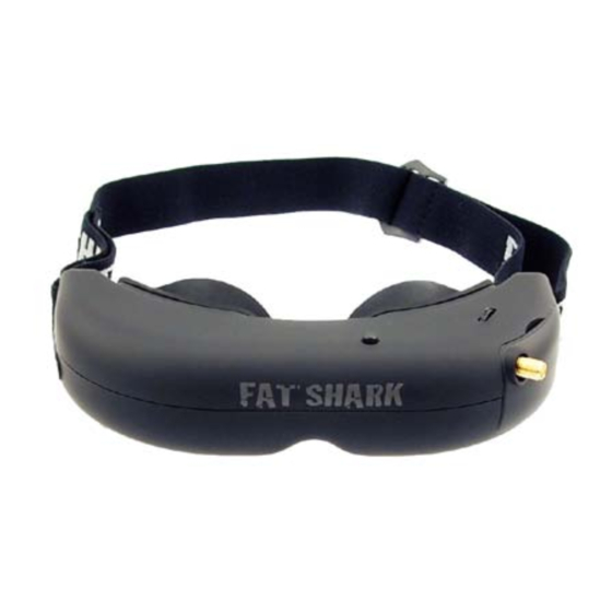 Fat Shark ATTITUDE V3 FSV1045 User Manual