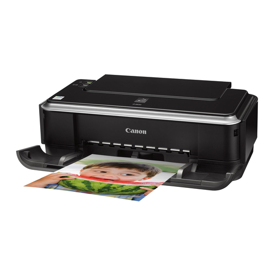 Canon iP2600 - PIXMA Color Inkjet Printer Manuals