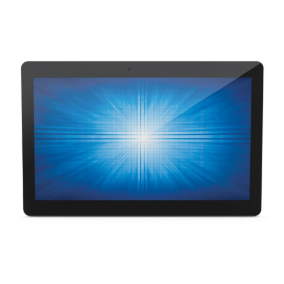 Elo Touch Solutions I-Series 2.0 User Manual