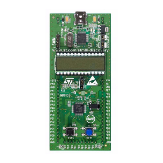 ST STM8L-DISCOVERY User Manual