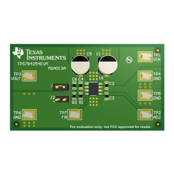 Texas Instruments TPS7B4254-Q1 User Manual
