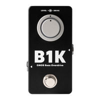 Darkglass Electronics Microtubes B1K User Manual