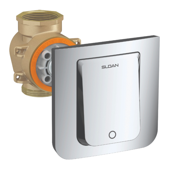 Sloan TruFlush TRF 156 Repair Parts And Maintenance Manual
