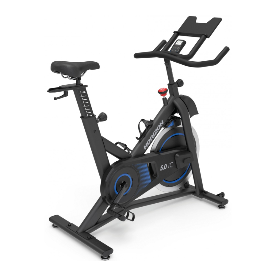 Horizon Fitness 5.0IC - INDOOR CYCLE Manual