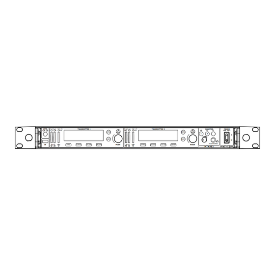 WisyCom MPA4 Quick Start Manual