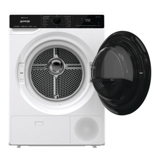 Gorenje DPNA12WECO Detailed Instructions
