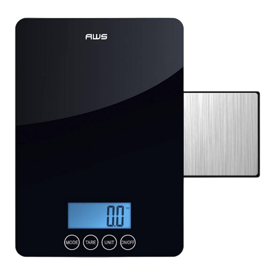 AWS 5K Bowl (5000g) Digital Kitchen Scale - 1g