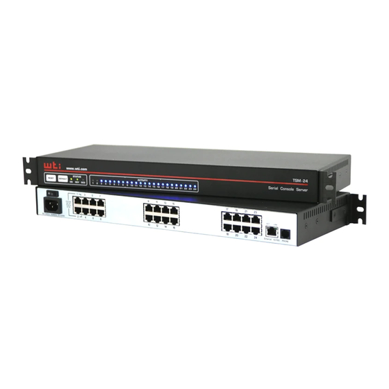 WTI TSM-8 User Manual