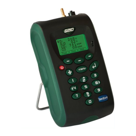 Bedfont G210 Operating Manual