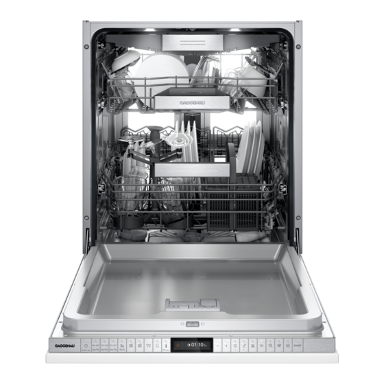 Gaggenau DF480700F User Manual