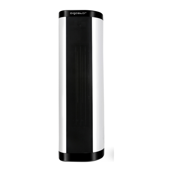 AIGOSTAR 33LCE PTC Tower Heater Manuals