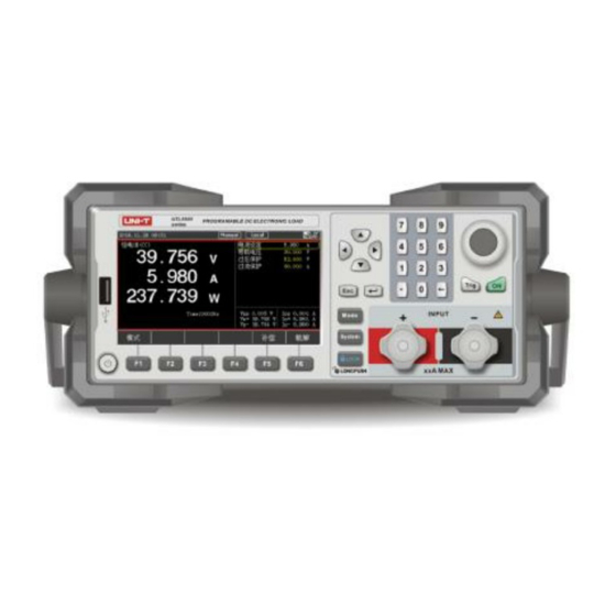 UNI-T UTL8500 Series User Manual