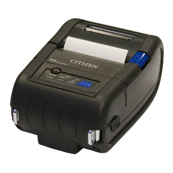 Citizen CMP-20II Utility Manual