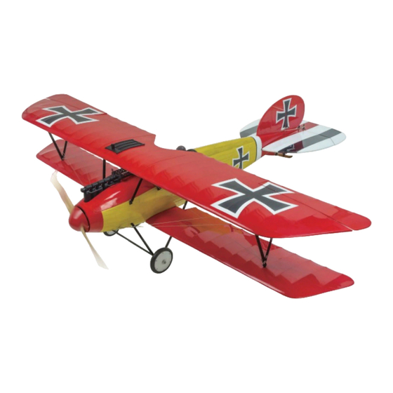 Dancing Wings Hobby 1.8M Albatross DIII Instruction Manual