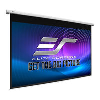 Elite Screens Manual SRM Pro Quick User Manual
