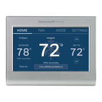 Honeywell Home Smart RTH6580WF1003 Series User Manual