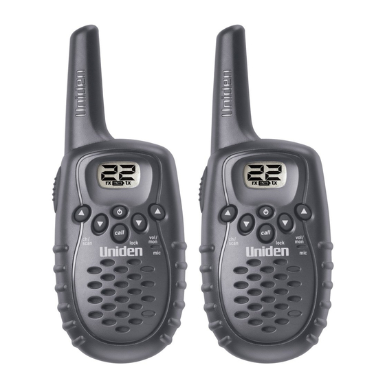 Uniden GMR325-2 User Manual