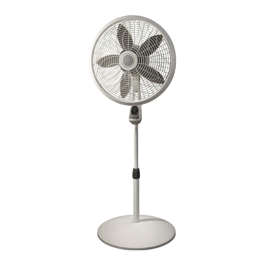 Lasko 1850/1880/1885 - Pedestal Fan Manual