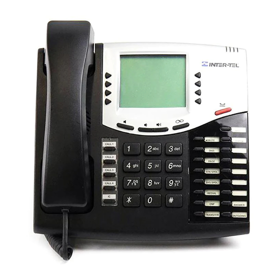 Inter-Tel 8662 User Manual