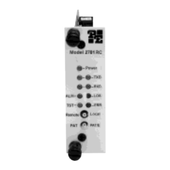 Patton electronics 2701RC User Manual