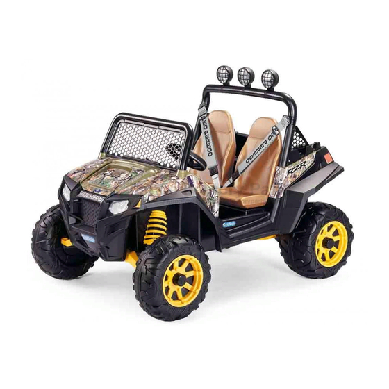 Peg-Perego Polaris RZR 900 Camo Use And Care Manual