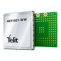 Telit Wireless Solutions ME910G1 Design Manual
