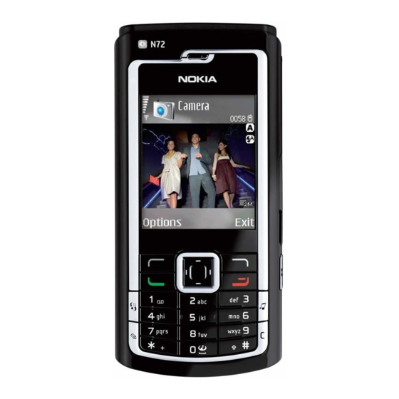 Nokia N72 User Manual