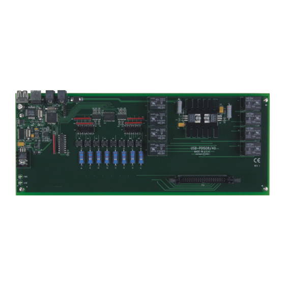 Measurement Computing USB-PDISO8/40 User Manual