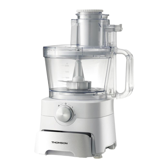 User Manuals: THOMSON THFP93510 Food Processor