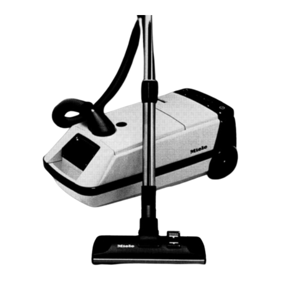 Miele VACUUM CLEANER S240I Manual